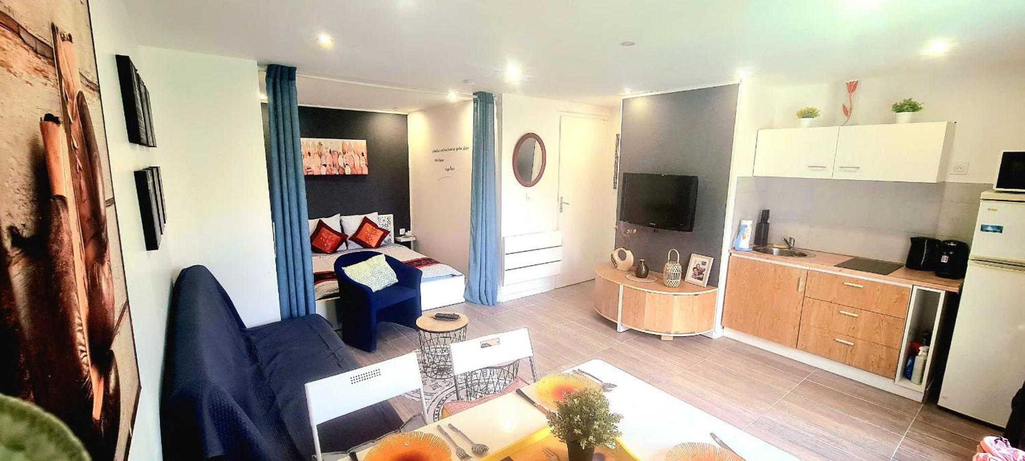 Joli T1 Bis Fonctionnel A Montussan Apartment Bagian luar foto